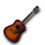 Klicka p� gitarren f�r att h�ra den spela !